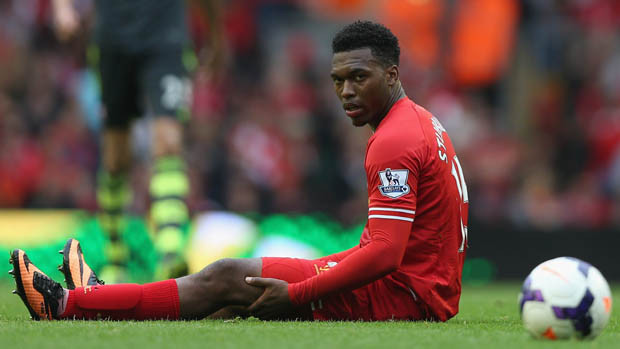 Lần thứ 9 trong sự nghiệp, Daniel Sturridge dính chấn thương ở bắp đùi.