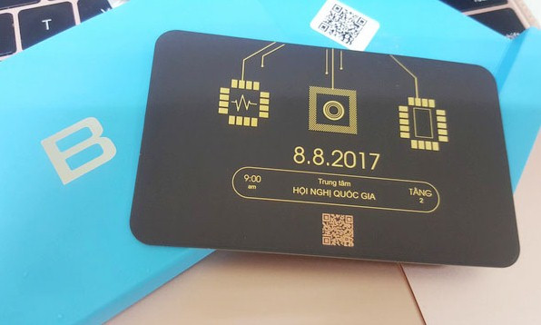 Thư mời dự lễ ra mắt Bphone2 khá ấn tượng của Bkav.