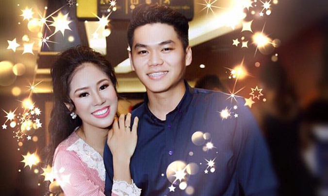 Lê Phương và bạn trai kém 7 tuổi.