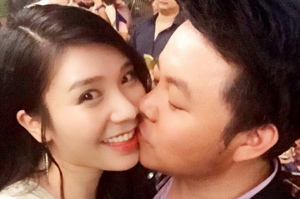 Thanh Bi và Quang Lê khi còn mặn nồng.