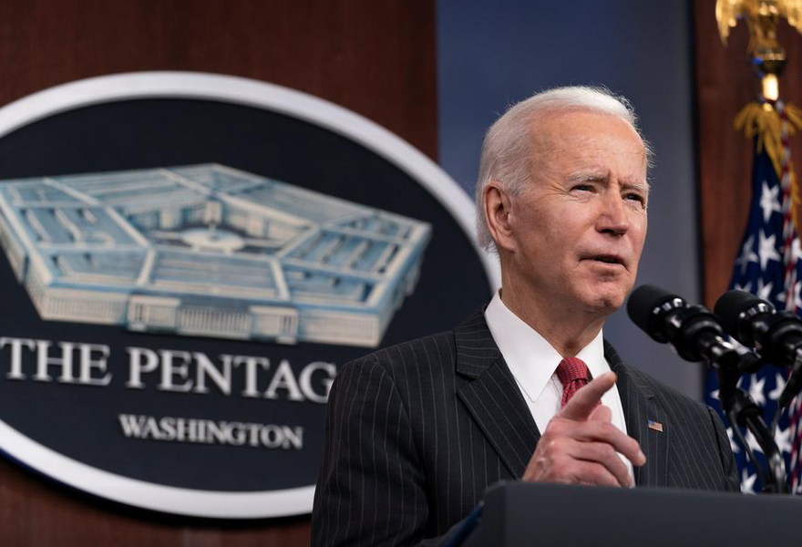 Tổng thống Mỹ Joe Biden. (Ảnh: Reuters)