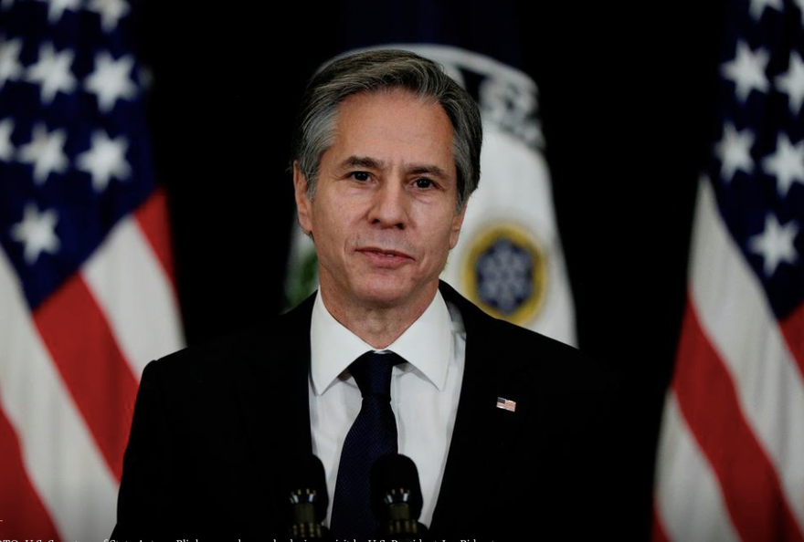 Ngoại trưởng Mỹ Antony Blinken. (Ảnh: Reuters)