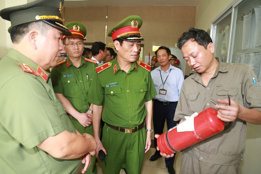 Đoàn kiểm tra liên ngành Bộ Công an - Bộ Xây dựng tổ chức ra quân kiểm tra công tác phòng cháy, chữa cháy (PCCC).