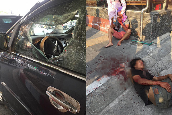 Hiện trường vụ việc. Ảnh Facebook