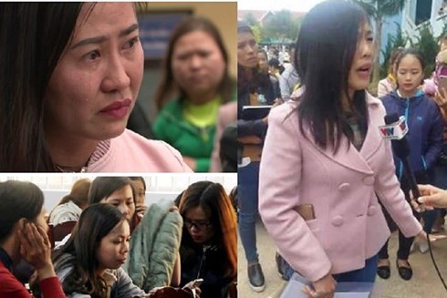 Nhiều giáo viên ở Đắk Lắk đã bật khóc trước thông tin bị nghỉ việc. (Ảnh: Quốc Thịnh/ Lao động)