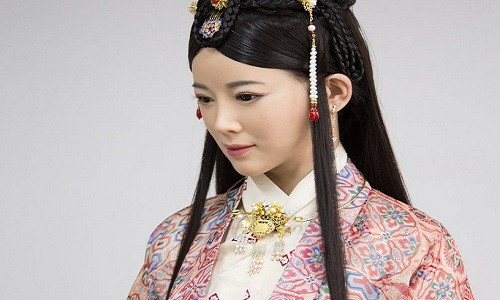 Robot Jia Jia có ngoại hình xinh đẹp. Ảnh: Xinhua.