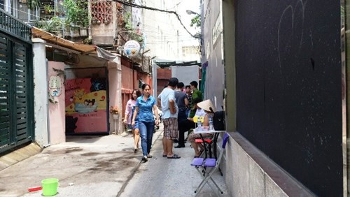 Ông M tử vong trong căn nhà nằm sâu trong hẻm