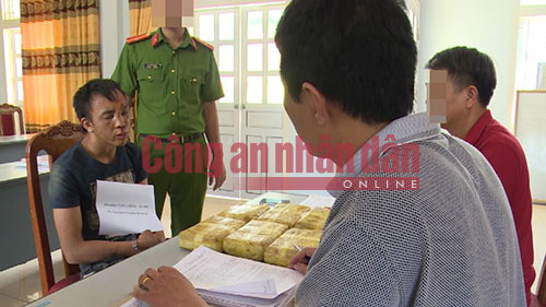 Vàng A Phong tại cơ quan điều tra