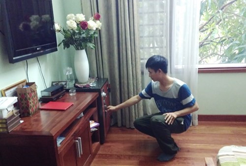 Két sắt đã hỏng là cơ hội cho Nguyễn Văn Tuân kiếm "món hời" lớn.