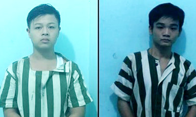 Hai tên cướp tại cơ quan công an