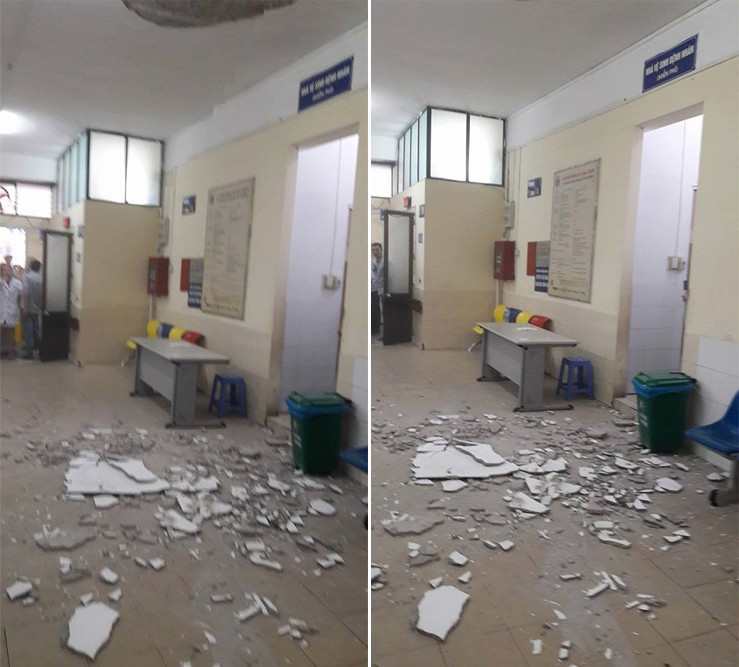 Hiện trường vụ việc. Ảnh người dân cung cấp