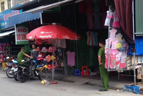 Hiện trường nơi xảy ra vụ án