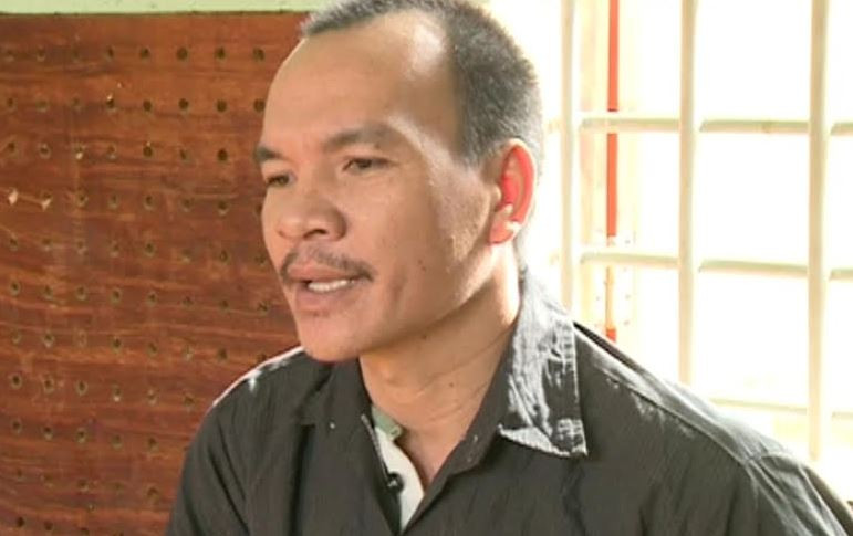 Đối tượng Trương Văn Út tại cơ quan điều tra