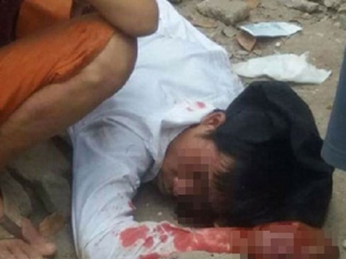 Thức bị người dân đánh để giải cứu cho chị Phương