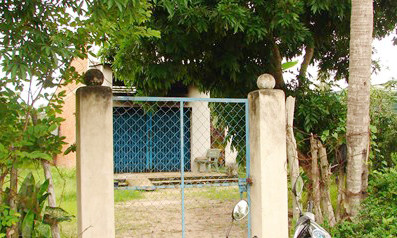 Căn nhà xảy ra vụ việc