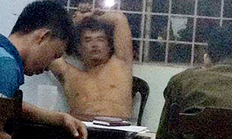 Võ Hoàng Long tại cơ quan điều tra