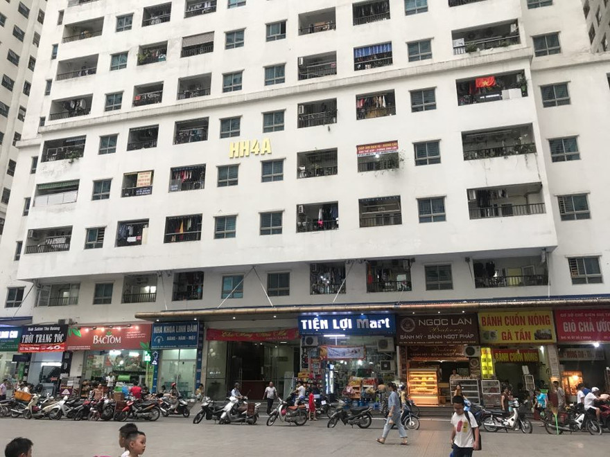 Tòa nhà xảy ra vụ việc. Ảnh: VTC News