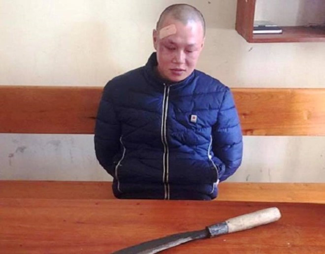 Đậu Đức Hoàng tại cơ quan điều tra