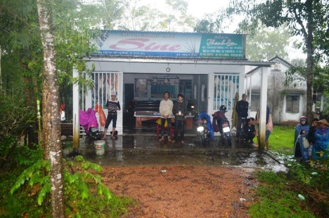 Công an thị xã Hương Thủy thực nghiệm lại hiện trường vụ án tại quán bida Sine