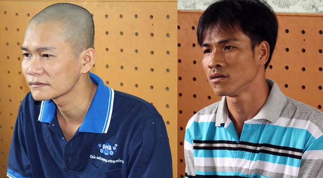 Đối tượng Hoá và Trọng tại cơ quan điều tra