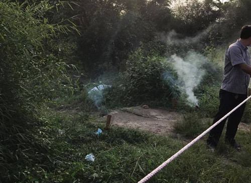 Nơi phát hiện thi thể cô gái