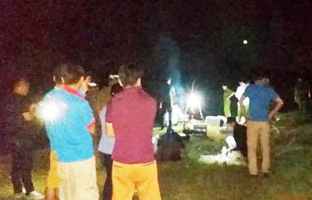 Hiện trường nơi phát hiện thi thể Lê Văn Chiến