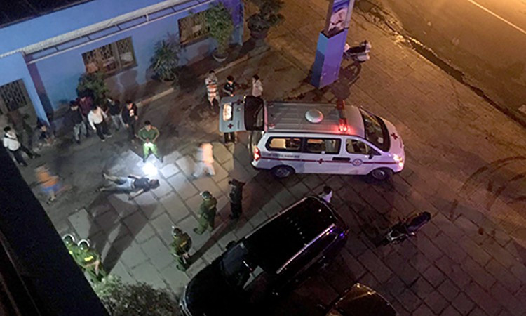 Nam thanh niên tử vong tại hiện trường