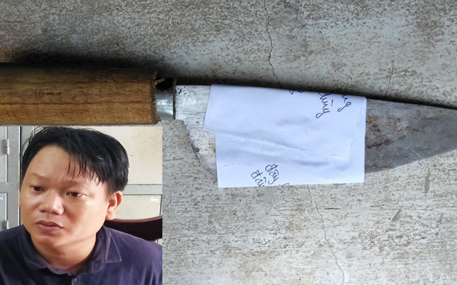 Sang cùng tang vật gây án