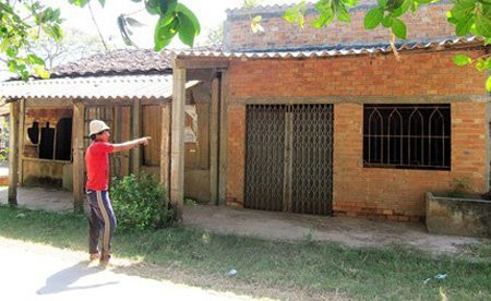 Ngôi nhà xảy ra vụ án mạng. Ảnh: Giadinh.net.