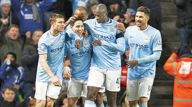 Man City lên dây cót đúng lúc trước khi tiếp Barca. Ảnh: Dailymail