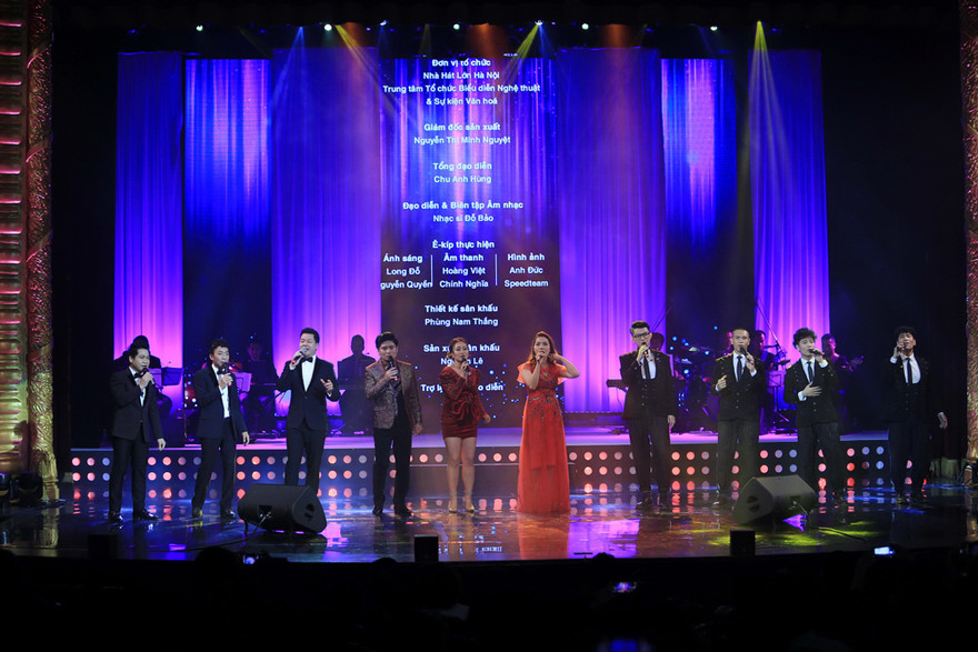 Dàn ca sĩ trong "Thế giới tuyệt vời"