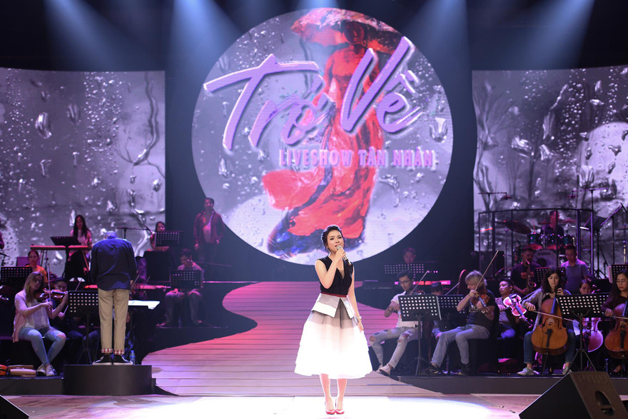 Tân Nhàn thử hát "Cô đôi thượng ngàn" với dàn nhạc giao hưởng