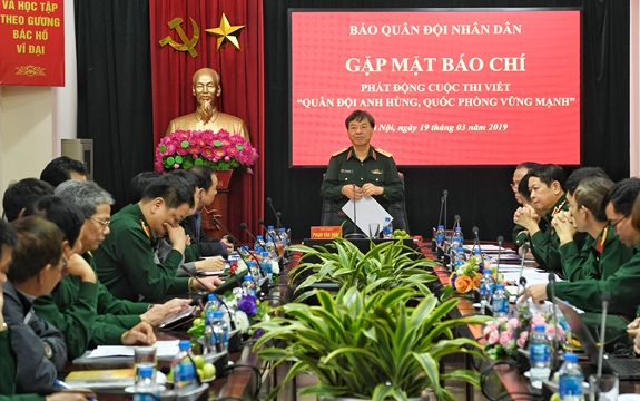 Phát động cuộc thi "Quân đội anh hùng, quốc phòng vững mạnh"