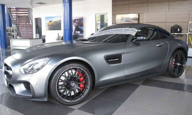 Siêu phẩm Mercedes AMG GT S bản độc đã có chủ