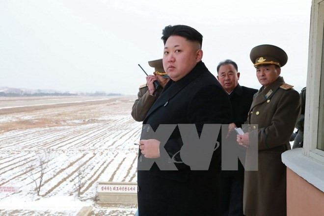 Nhà lãnh đạo Triều Tiên Kim Jong-Un. Nguồn: THX/TTXVN