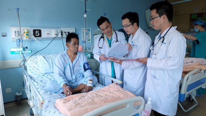 Cứu sống người đàn ông đã hôn mê, ngưng tim