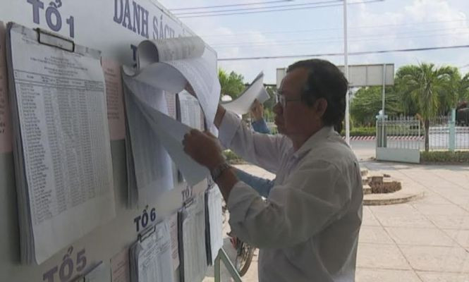 Biên giới, vùng sâu ở ĐBSCL nhộn nhịp đón bầu cử
