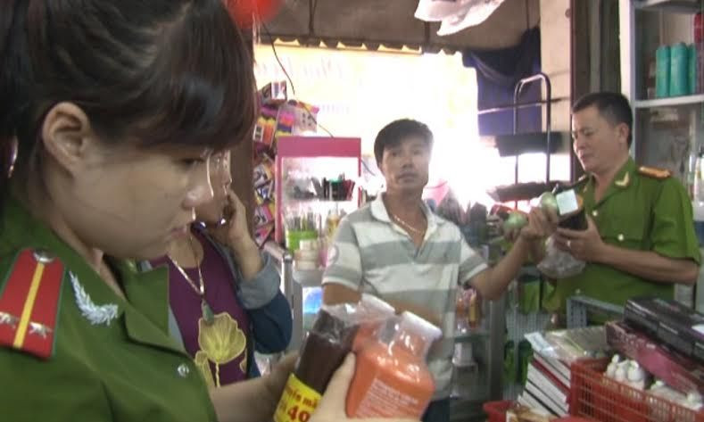 Tất cả hàng mỹ phẩm được phát hiện, tịch thu đợt này tại Huế đều không rõ nguồn gốc xuất xứ. 