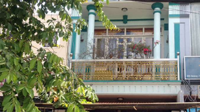 Căn nhà xảy ra án mạng. Ảnh: An Nhơn/ VnExpress