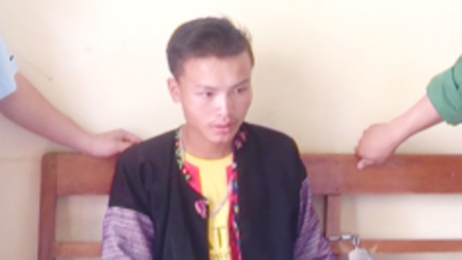 Tráng A Hạ tại cơ quan điều tra