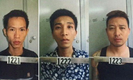 Các đối tượng trong vụ án