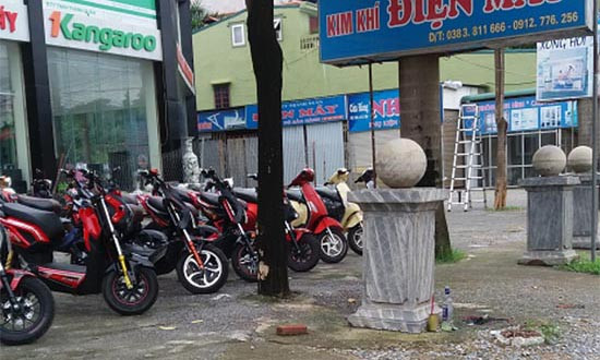 Nơi thi thể nạn nhân được phát hiện