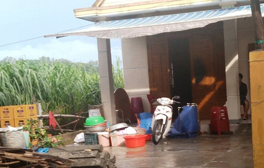 Ngôi nhà nơi xảy vụ việc trên