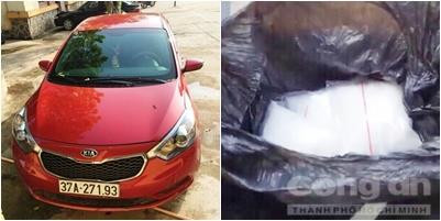 Tang vật bị thu giữ tại cơ quan điều tra