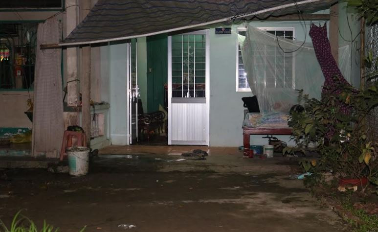 Căn nhà nơi xảy ra sự việc