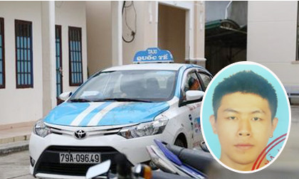 Trên nắp ca pô taxi còn dính đầy máu nạn nhân và chân dung gã tài xế gian ác