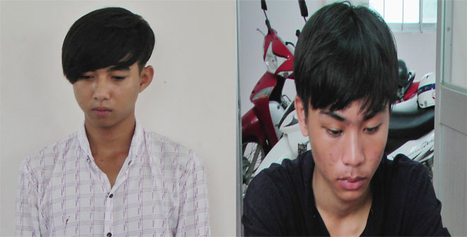 Hai đối tượng Phước và Vũ chém người vô cớ