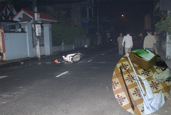 Hiện trường và hung khí gây án