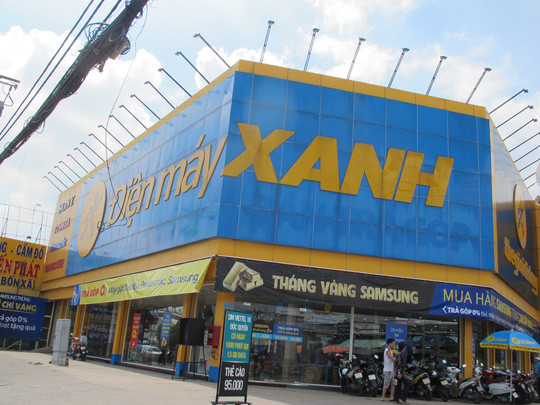 Siêu thị Điện Máy Xanh nơi xảy ra vụ trộm