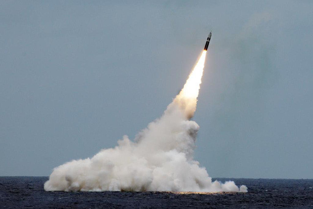 Tên lửa Trident II D5. Ảnh: USNavy.